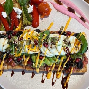 MUSHROOM AVOCADO TOAST